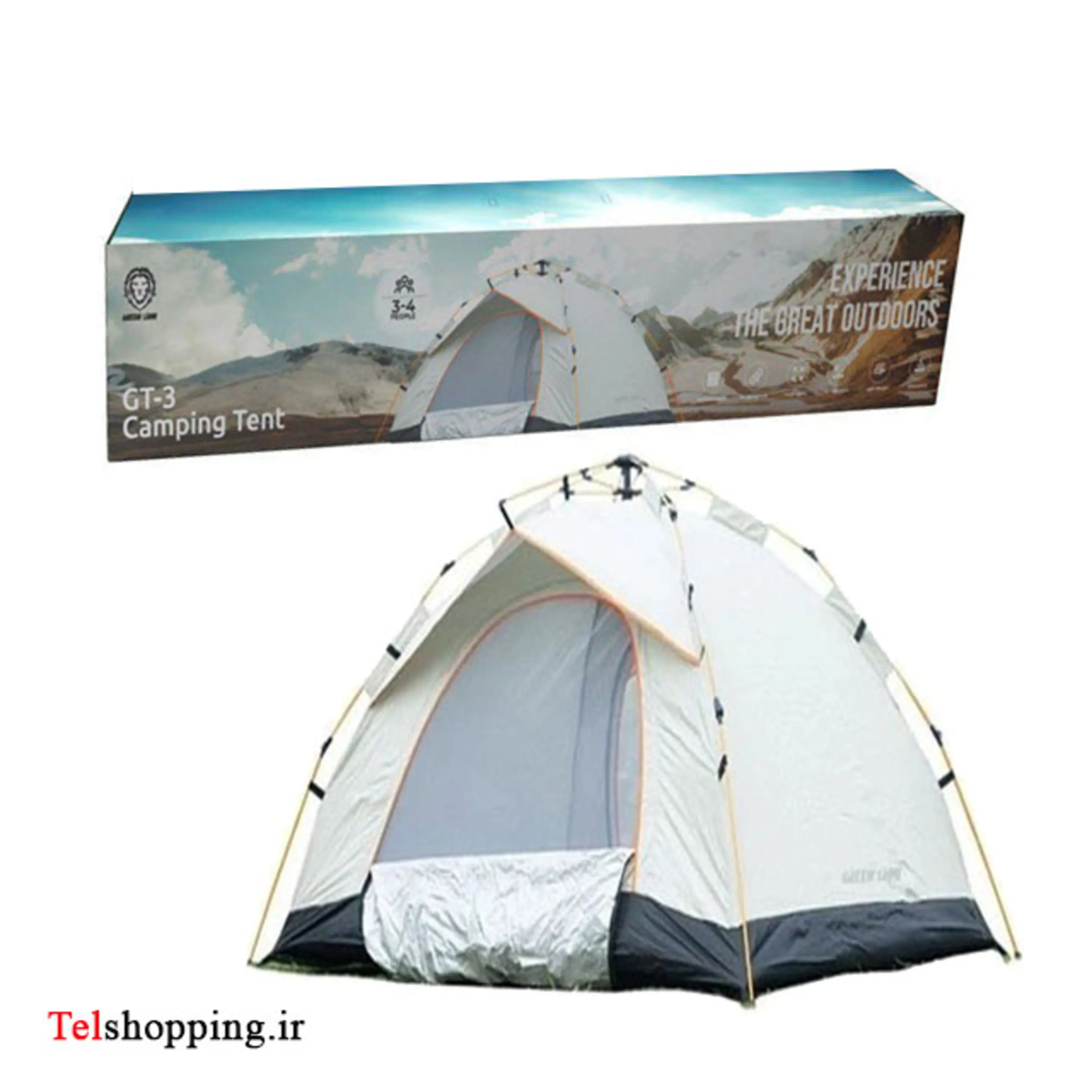 چادر مسافرتی گرین لاین مدل جی تی 3